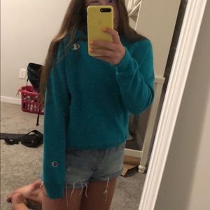 Teal Champion Crewneck